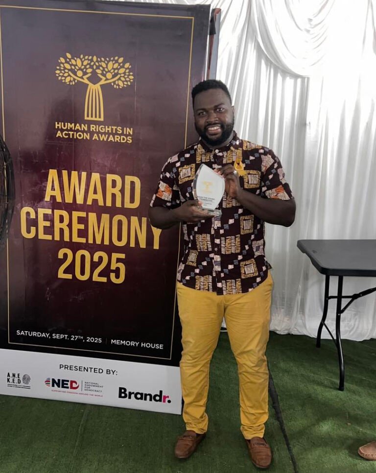 Raise The Young Foundation Receives Human Rights in Action Award – Local Champion 2025