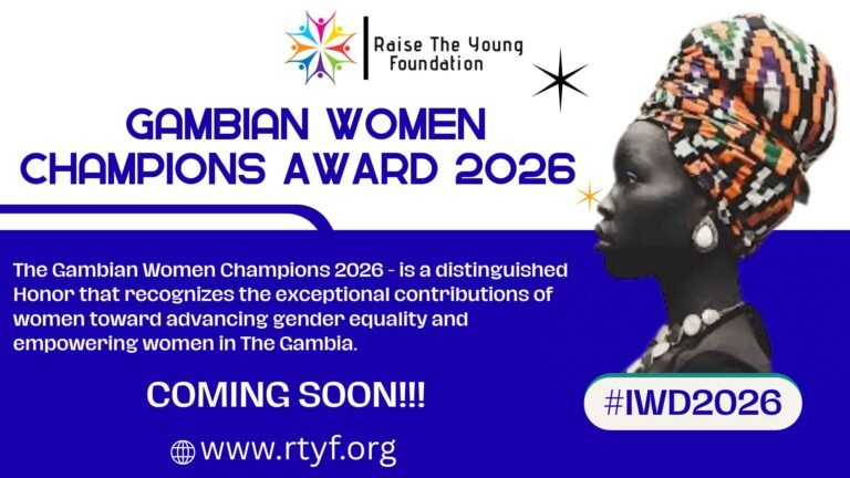 PRESS RELEASE: GAMBIAN WOMEN CHAMPIONS AWARD 2026